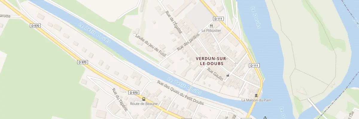 Plan du 6 Rue de l’Hôpital à Verdun-Ciel