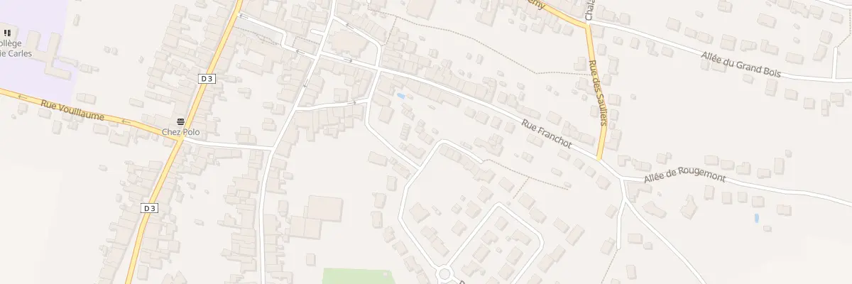 Plan du 9 All de la Charmille à Ancerville