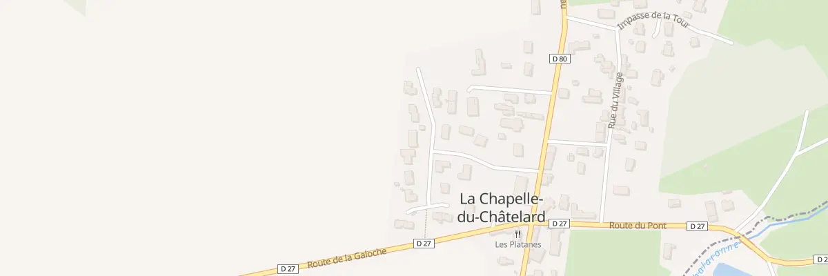 Plan du 3 Rue du Lt Chris. de Bellescize à La Chapelle-du-Châtelard