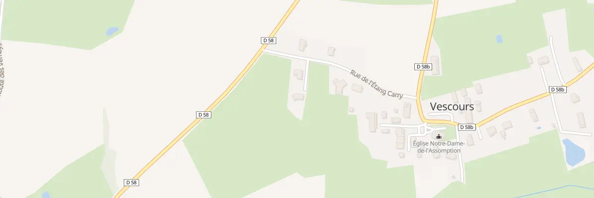 Plan du 193 Rue de l’Etang Carry à Vescours