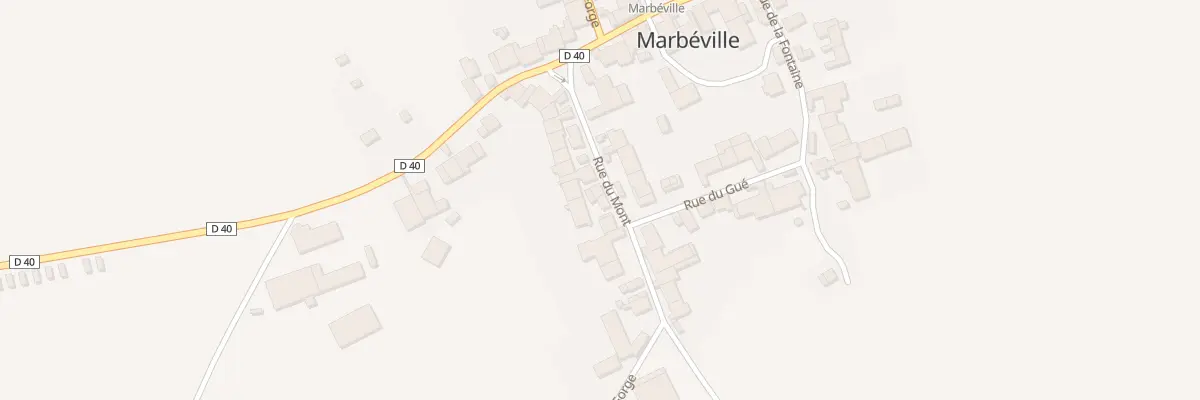 Plan du 18 Rue du Mont à Marbéville