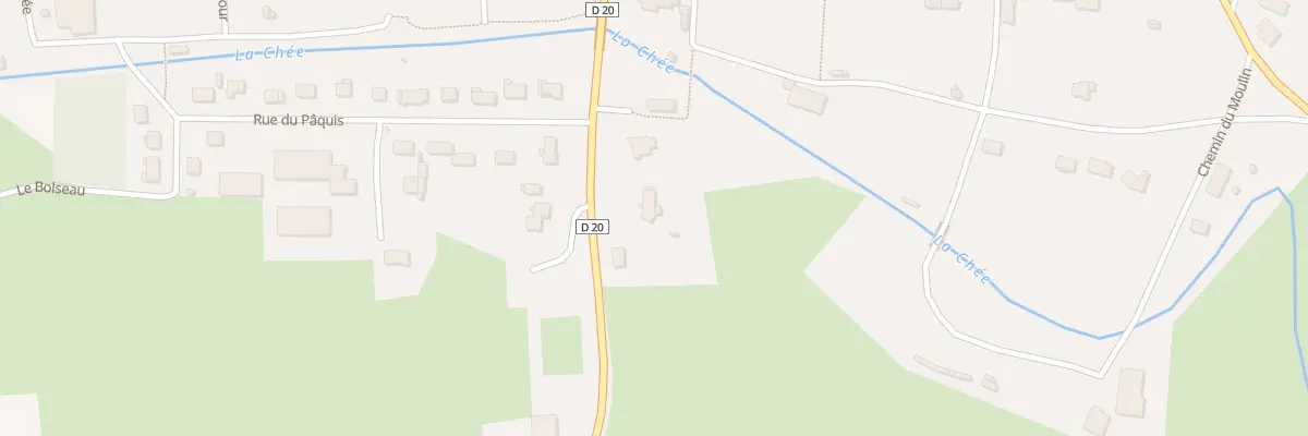 Plan du 7 Rue de la Gare à Laheycourt