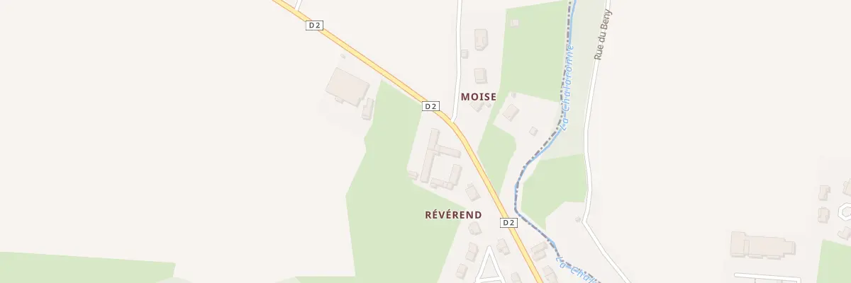 Plan du 5164 Reverend à Bouligneux
