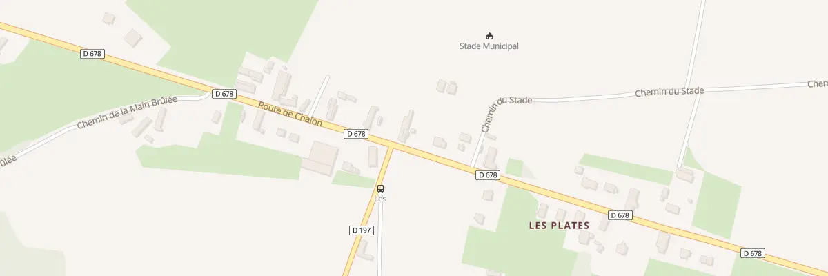 Plan du 16 Rte de Chalon à L’Abergement-Sainte-Colombe