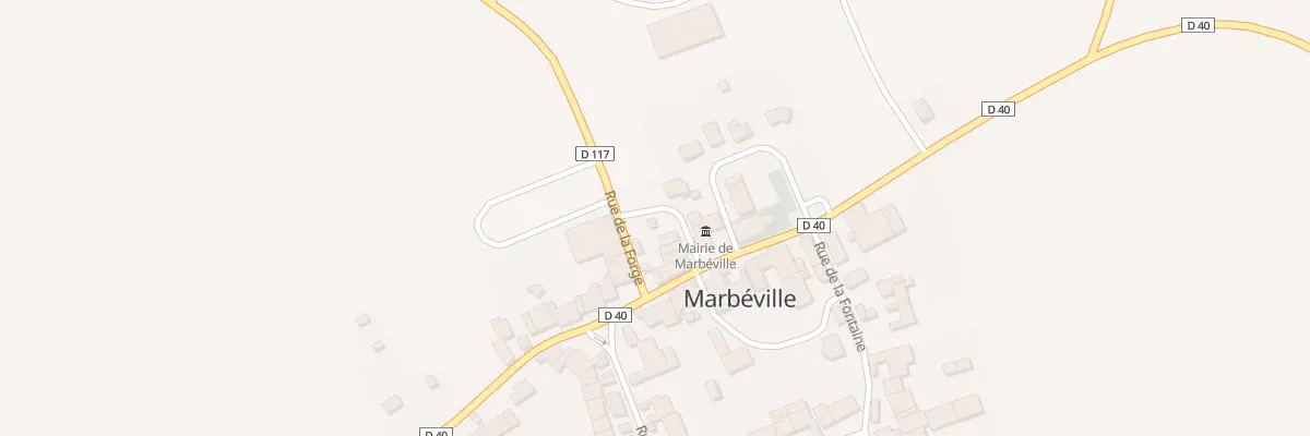 Plan du 3 Rue de la Forge à Marbéville