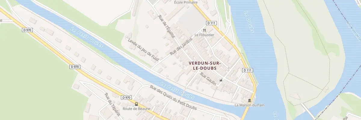 Plan du 8 Rue de l’Hôpital à Verdun-Ciel