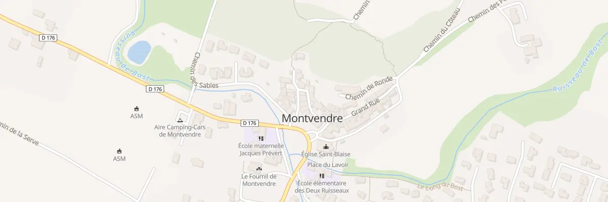 Plan du 30 Rue Consulaire à Montvendre