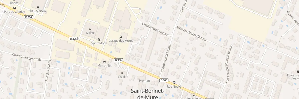 Plan du 94 Av Charles de Gaulle à Saint-Bonnet-de-Mure