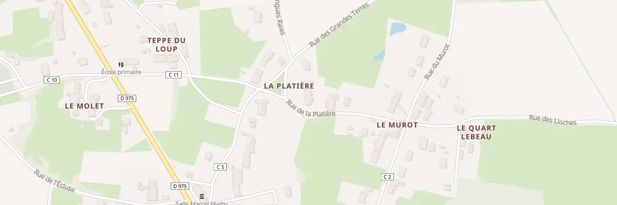Plan du 46 Pl de la Platiere à Brienne