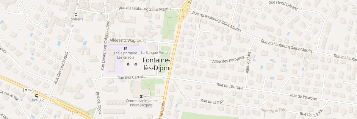 Plan du 13 Rue du Clos Guillaume à Fontaine-lès-Dijon