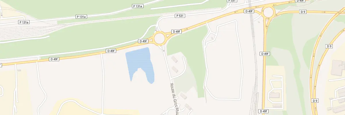 Plan du 9005 Rte de la Gare de Lavera à Martigues