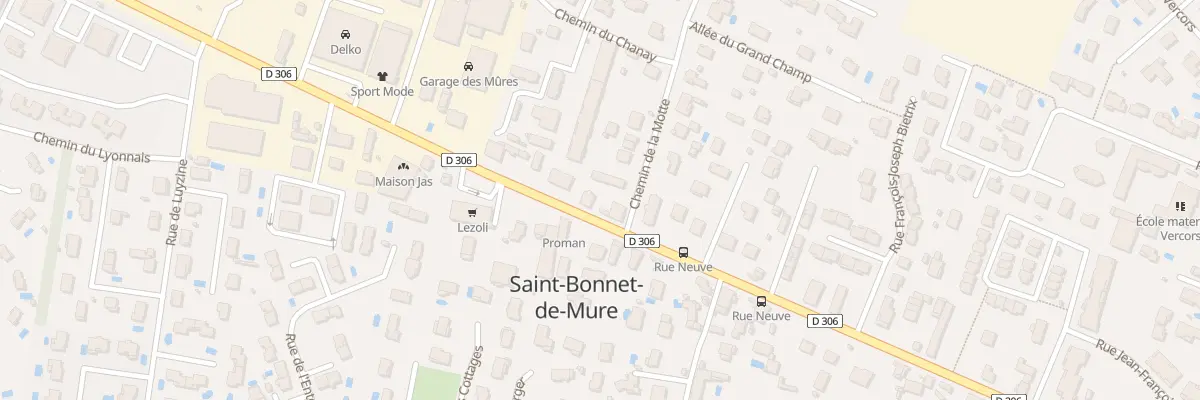 Plan du 3 Che de la Motte à Saint-Bonnet-de-Mure
