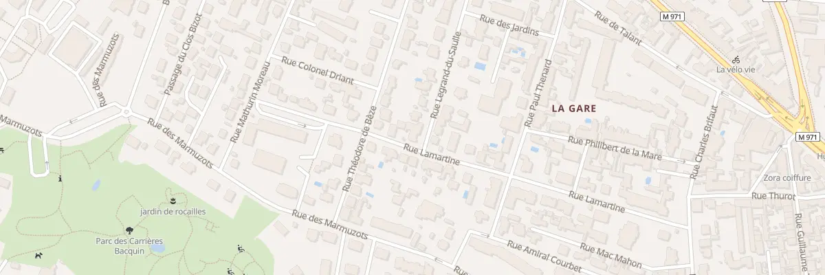 Plan du 26 Rue Lamartine à Dijon
