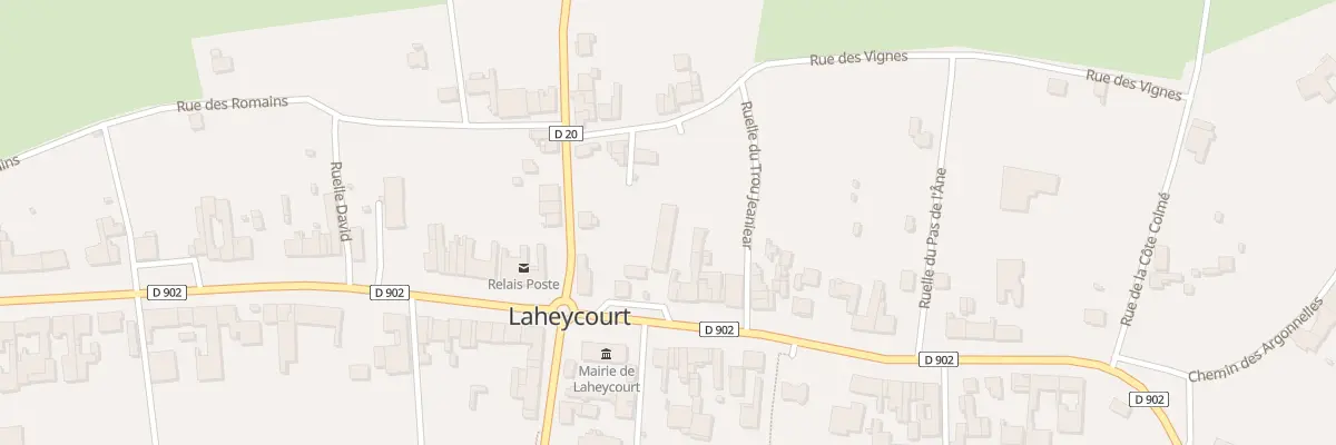 Plan du 7 Rue Jules Henriot à Laheycourt