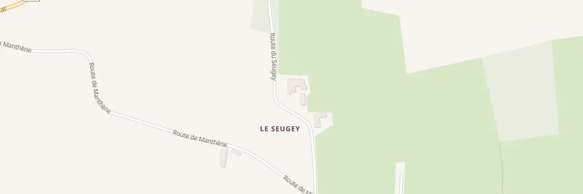 Plan du 176 Rte du Seugey à Saint-Genis-sur-Menthon