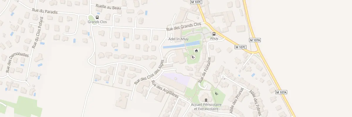 Plan du 3 Rue du Clos des Aiges à Ahuy
