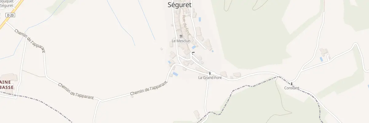 Plan du 5480 Sous le Barry à Séguret