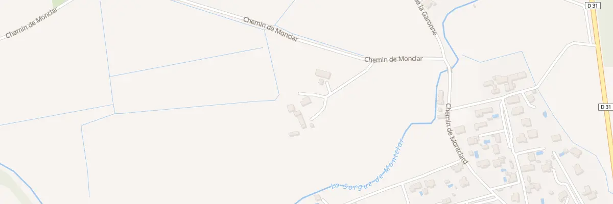 Plan du 2242B Che de Monclar au Thor