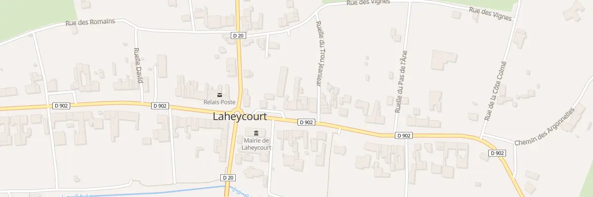 Plan du 5 Rue Jules Henriot à Laheycourt