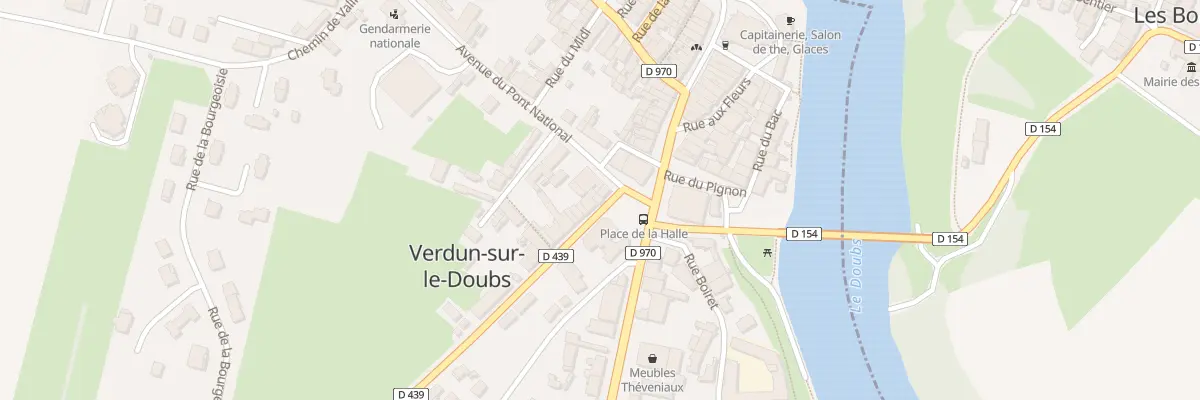 Plan du 4 Rue de Verjux à Verdun-Ciel