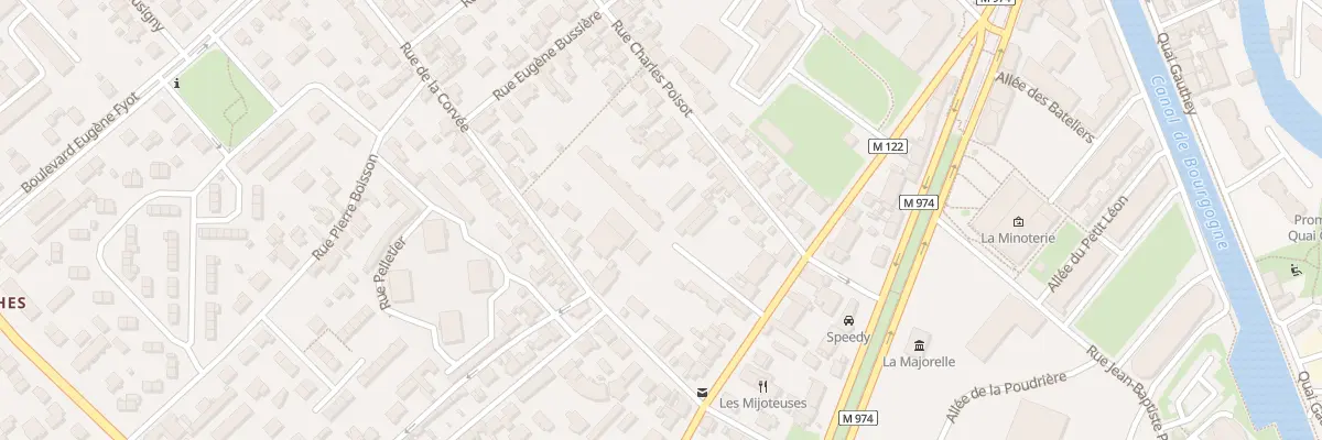 Plan du 20B Rue de Chenôve à Dijon