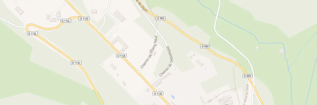 Plan du 2 Chem de l’Etang Neuf à Grancey-le-Château-Neuvelle