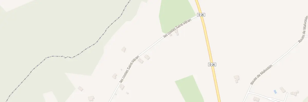 Plan du 5522 Che de Saint Veran à Orgon