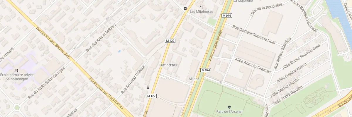 Plan du 49 Rue de Chenôve à Dijon
