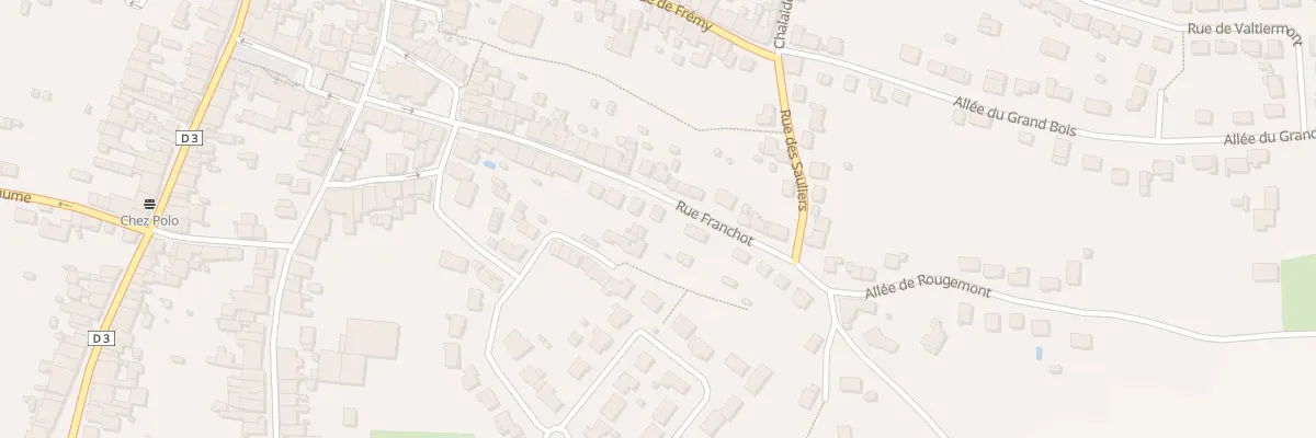 Plan du 20 Rue Franchot à Ancerville