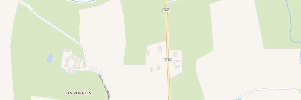 Plan du 5108 Les Vorgets à La Chapelle-du-Châtelard