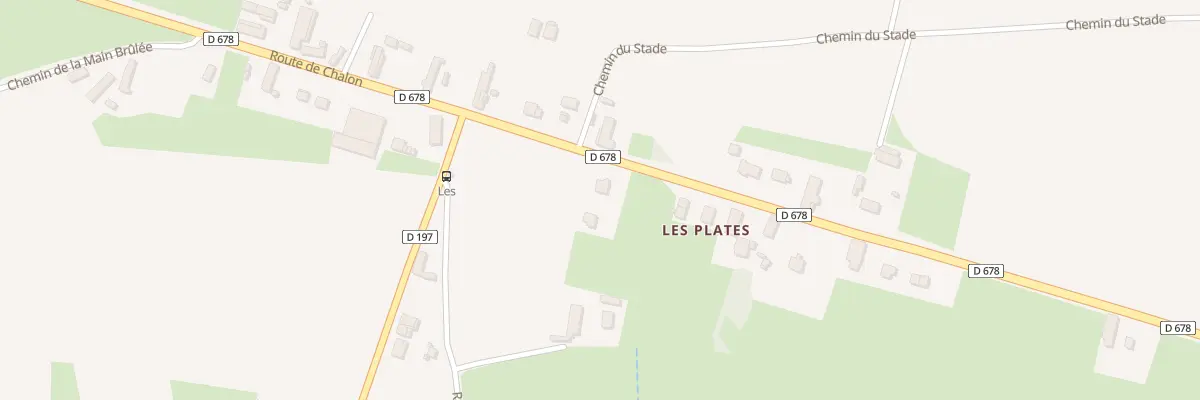 Plan du 5056 Rte de Chalon à L’Abergement-Sainte-Colombe