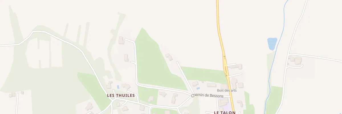 Plan du 5079 Talon à Soyans