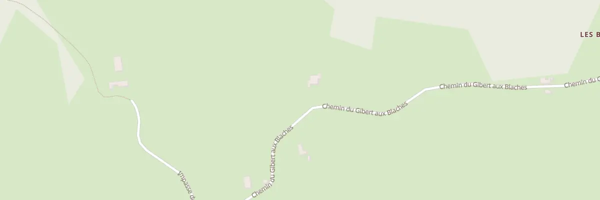 Plan du 3 Le Gibert à Cour-et-Buis