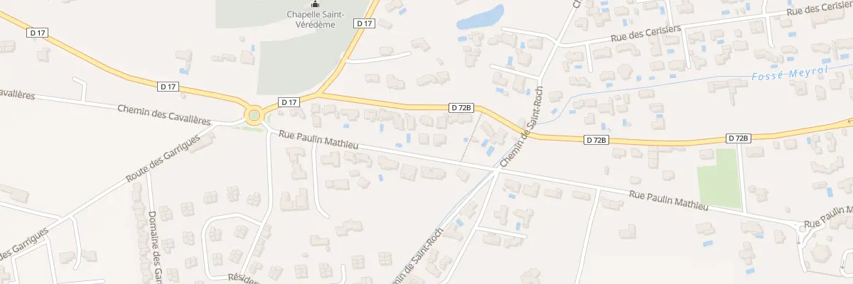 Plan du 578 Rue Paulin Mathieu à Eyguières
