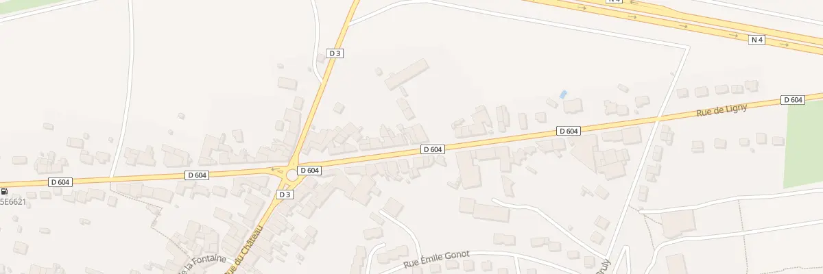 Plan du 30B Rue de Saint Dizier à Ancerville