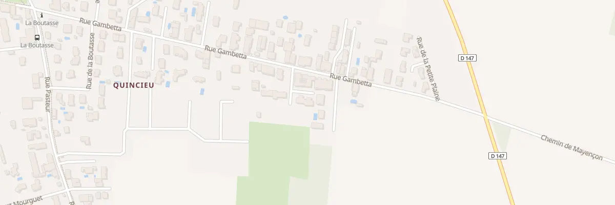 Plan du 3C Rue de Quincieu à Genas