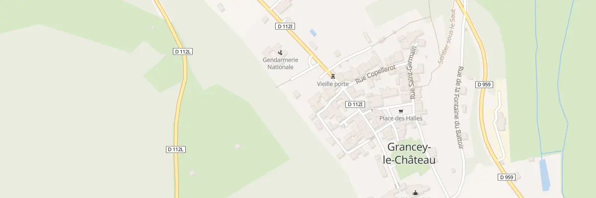 Plan du 1 Che de Layer à Grancey-le-Château-Neuvelle
