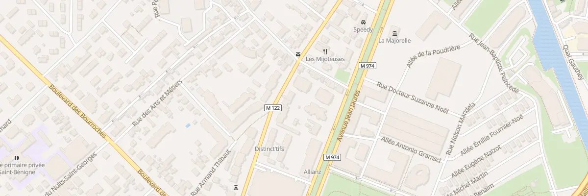 Plan du 39 Rue de Chenôve à Dijon