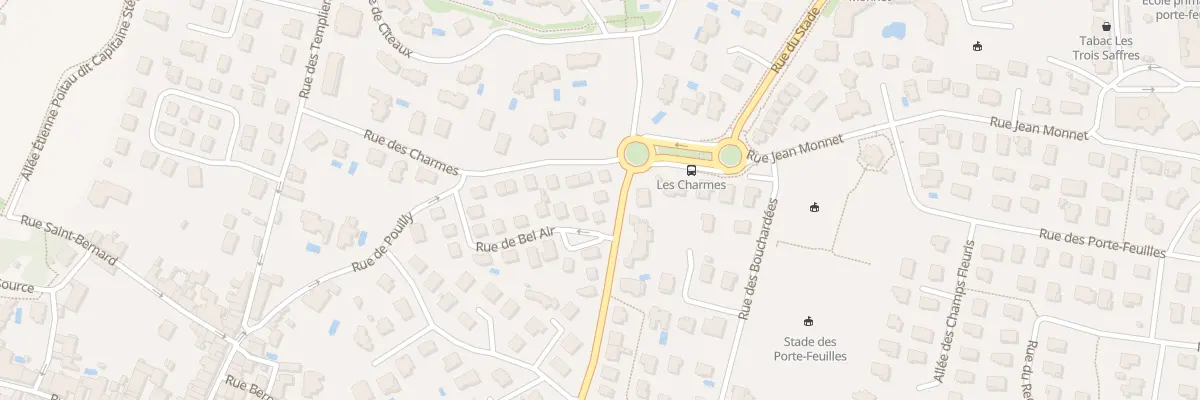 Plan du 31 Rue des Felizots à Fontaine-lès-Dijon