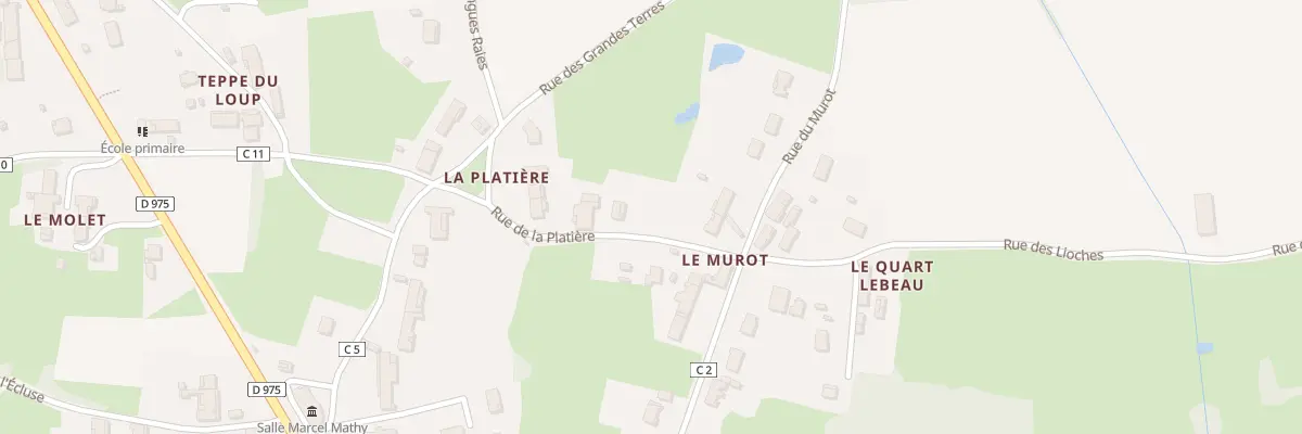 Plan du 391 Rue Platiere à Brienne