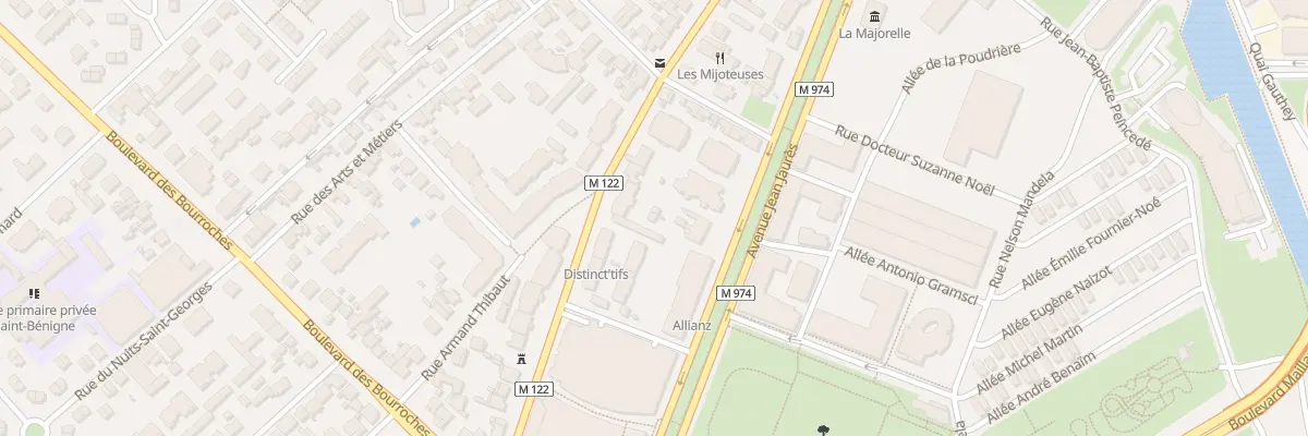 Plan du 43 Rue de Chenôve à Dijon