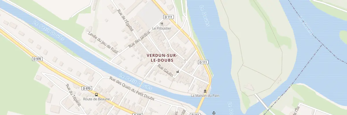 Plan du 33 Grande Rue Verdun Doubs à Verdun-Ciel