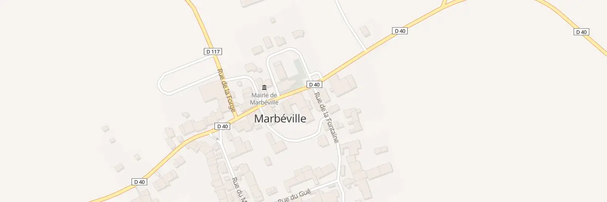 Plan du 7 Rue Saint Martin à Marbéville