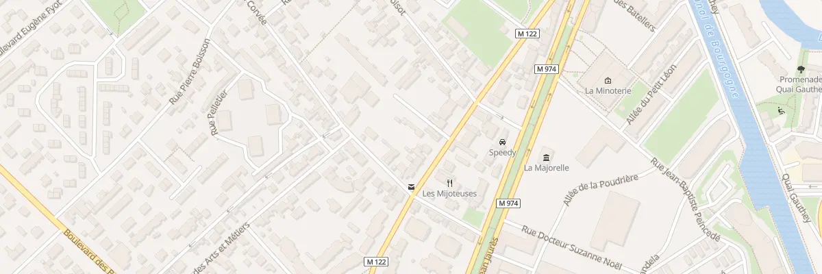 Plan du 24 Rue de Chenôve à Dijon