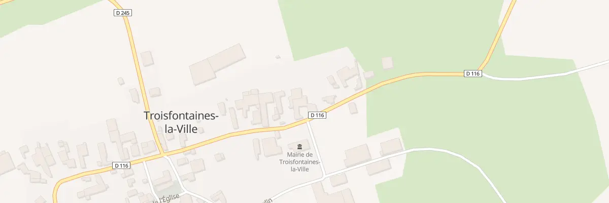 Plan du 37 Rue Saint Martin à Troisfontaines-la-Ville