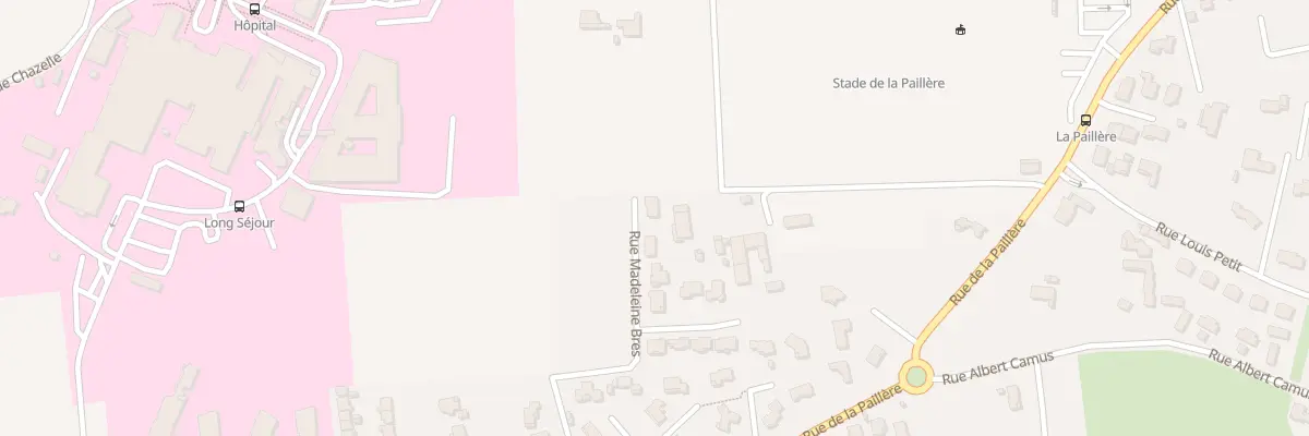 Plan du 10 Rue Madeleine Bres à Romans-sur-Isère