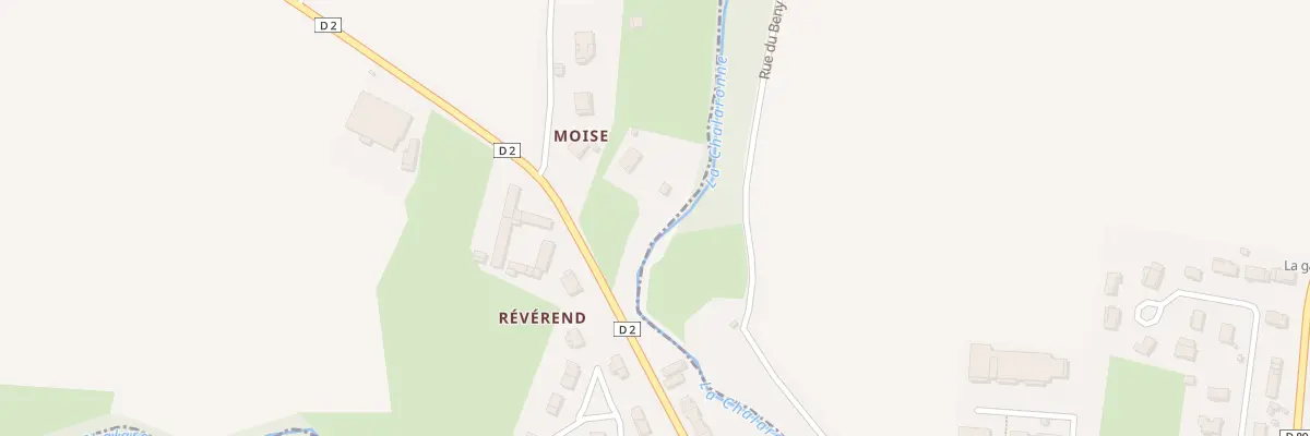 Plan du 5083 Moise à Bouligneux