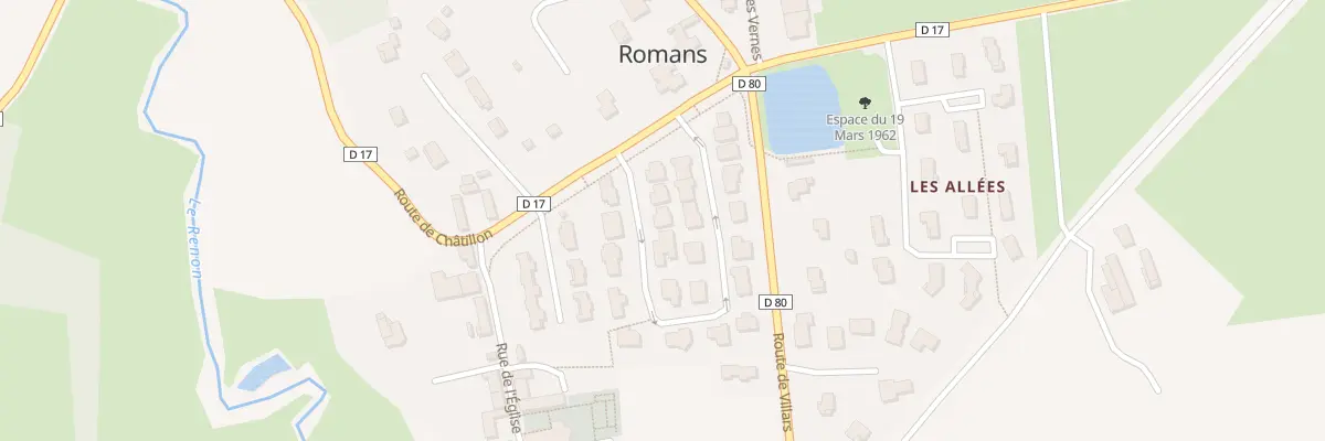 Plan du 21 Lot Domaine Comtesse de Dormy à Romans