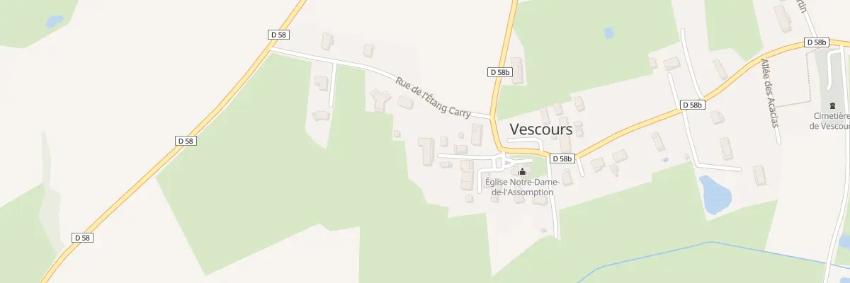 Plan du 58 Imp du Bourg à Vescours