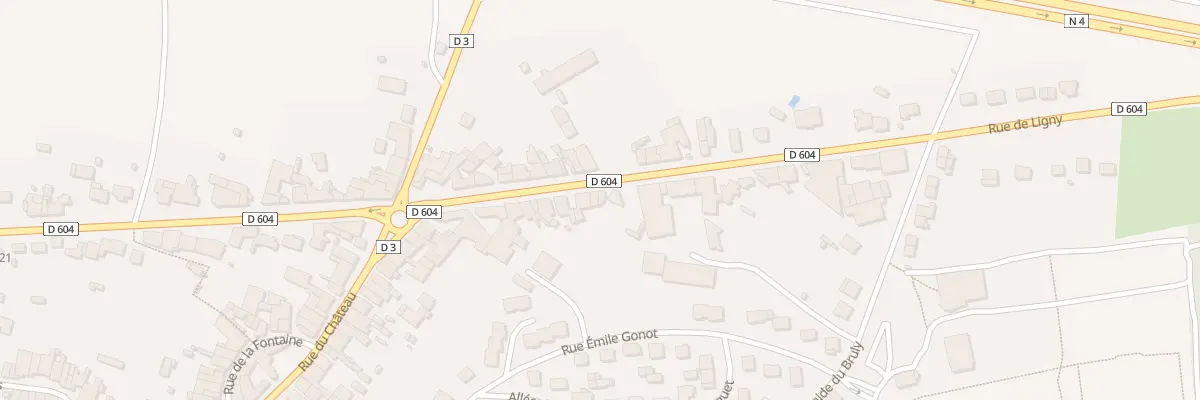 Plan du 25 Rue de Saint Dizier à Ancerville